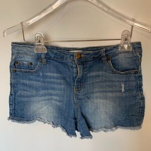 Bongo Distressed Denim Short